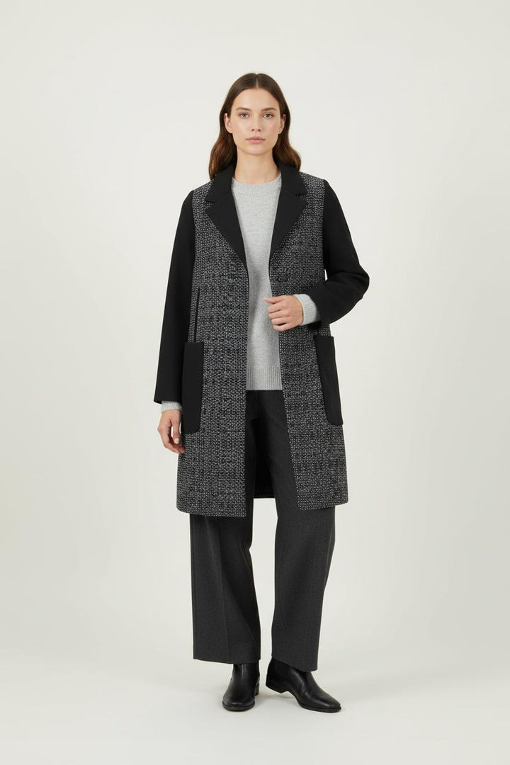 Manteau Noir et Gris - Taille S/36 de la marque Bimba y Lola | PARAD84937 - Vendu par Paradigme - Image 1