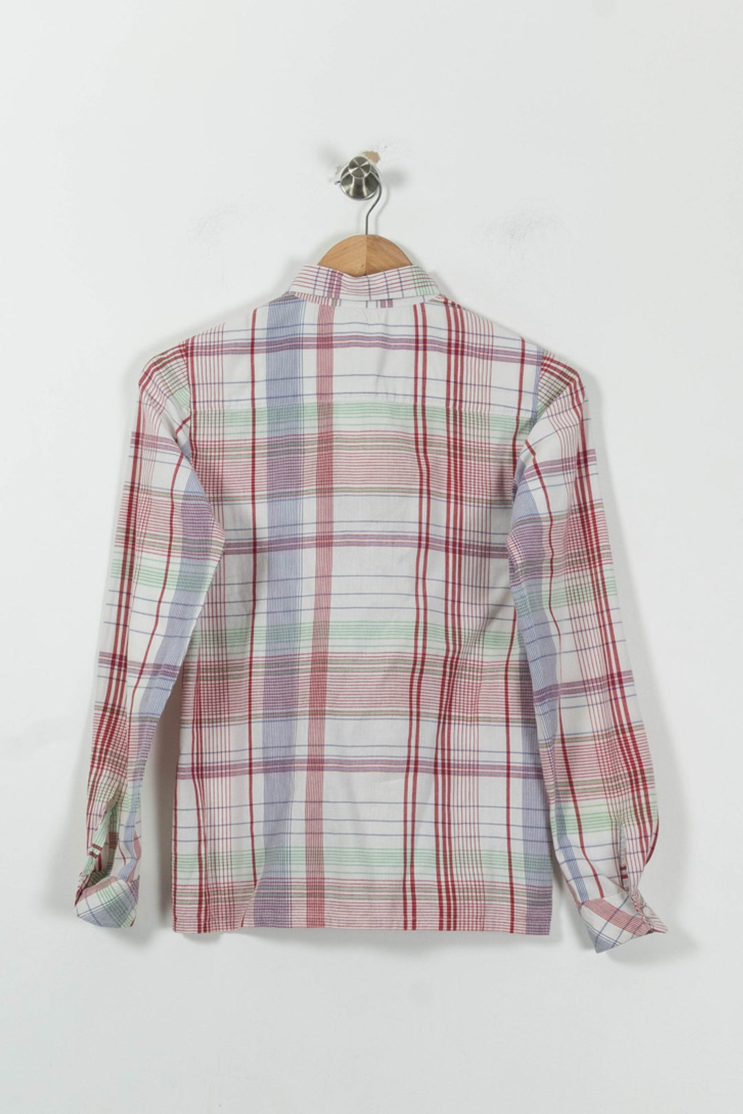 Chemise à Carreaux Blanche et Rouge - Taille S/36 de la marque Maje | PARAD84940 - Vendu par Paradigme - Image 4