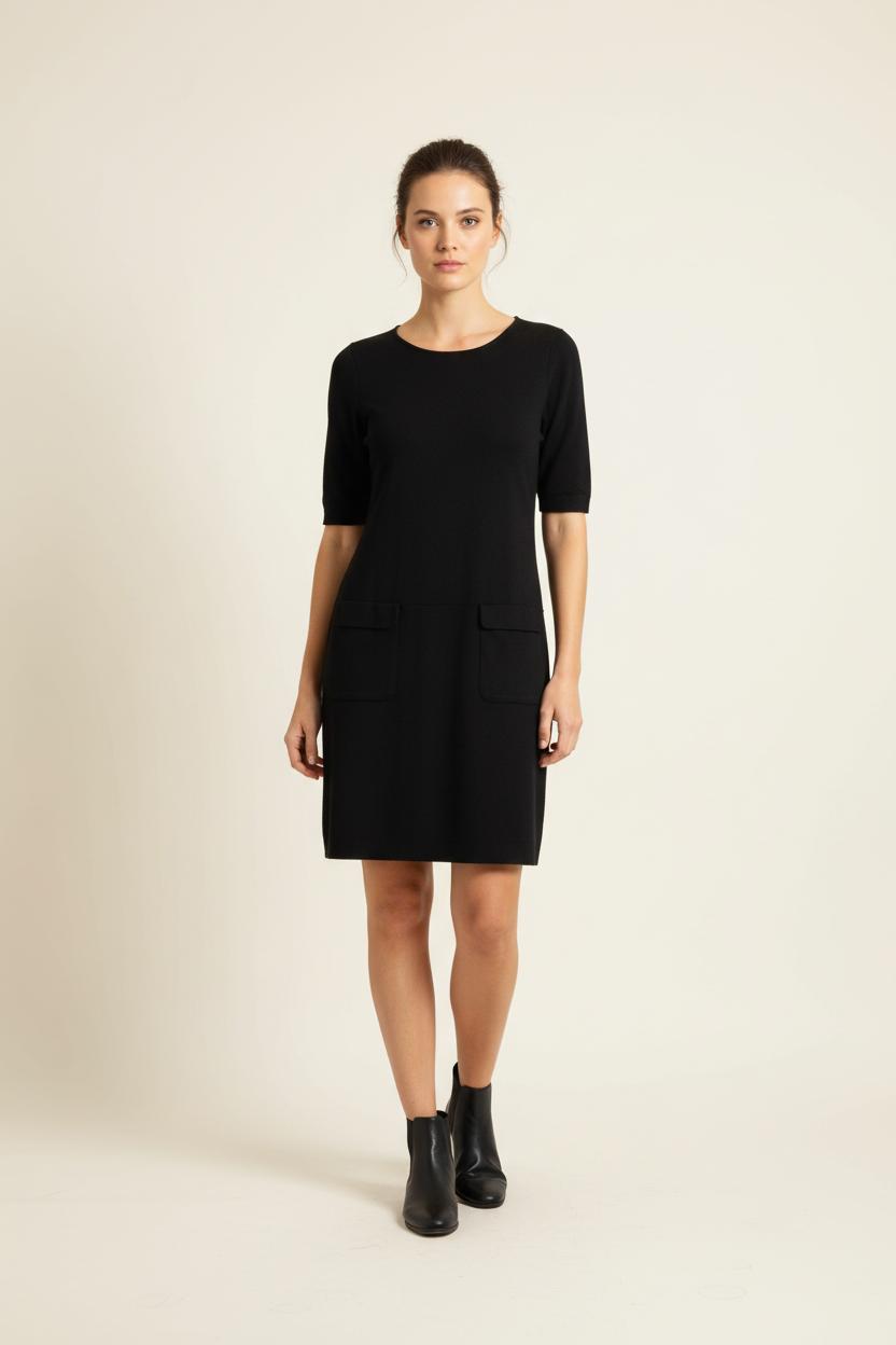 Robe Courte Noire - Taille S/36 de la marque Filippa K | PARAD84944 - Vendu par Paradigme - Image 1