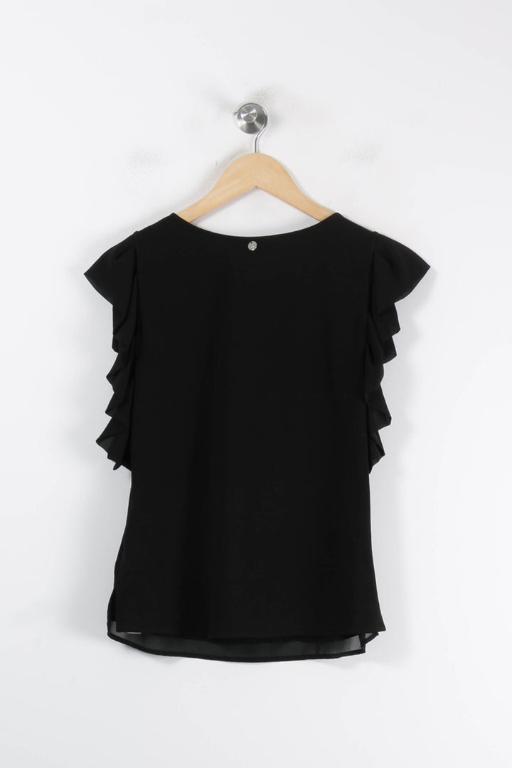 Blouse Noire - Taille M/38 de la marque Liu Jo | PARAD84955 - Vendu par Paradigme - Image 4