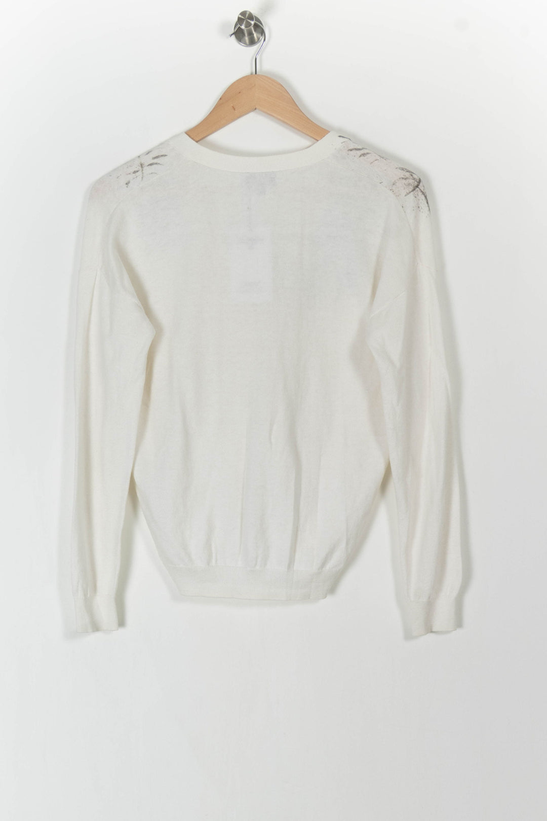 Cardigan Blanc et Noir - Taille S/36 de la marque Bérénice | PARAD84958 - Vendu par Paradigme - Image 4