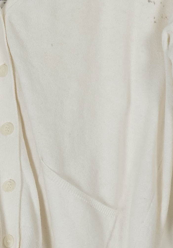 Cardigan Blanc et Noir - Taille S/36 de la marque Bérénice | PARAD84958 - Vendu par Paradigme - Image 3
