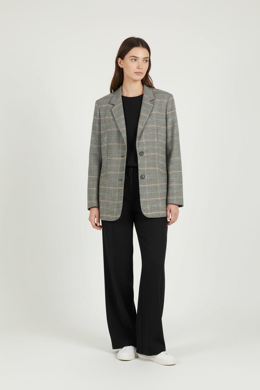 Blazer Gris à Carreaux - Taille S/36 de la marque ba&sh | PARAD84967 - Vendu par Paradigme - Image 1