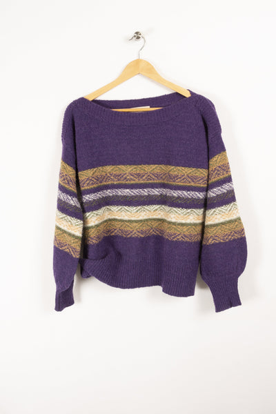 Pull violet - Taille L/40