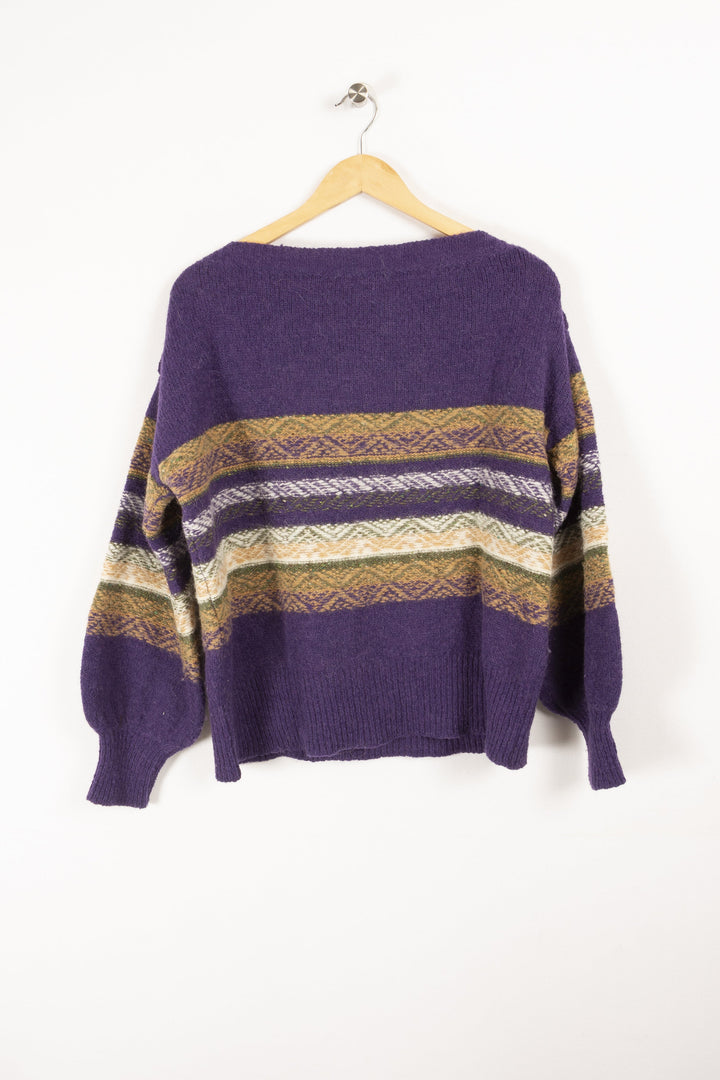 Pull violet - Taille L/40