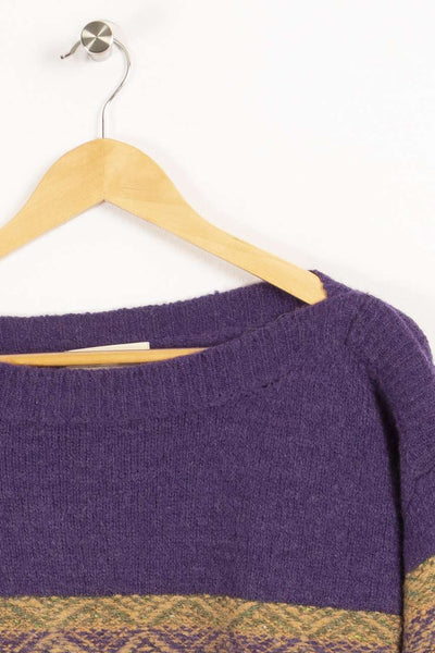 Purple sweater - Size L/40