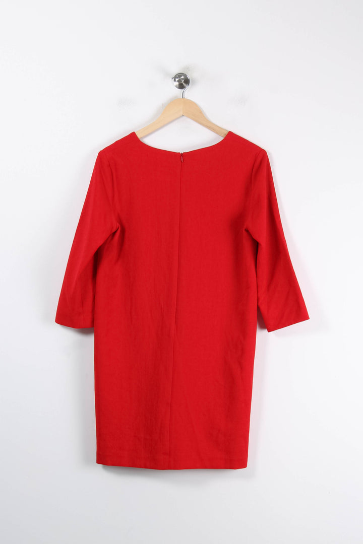 Robe Droite Rouge - Taille M/38 de la marque Suncoo | PARAD84991 - Vendu par Paradigme - Image 4