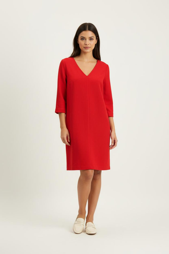 Robe Droite Rouge - Taille M/38 de la marque Suncoo | PARAD84991 - Vendu par Paradigme - Image 1