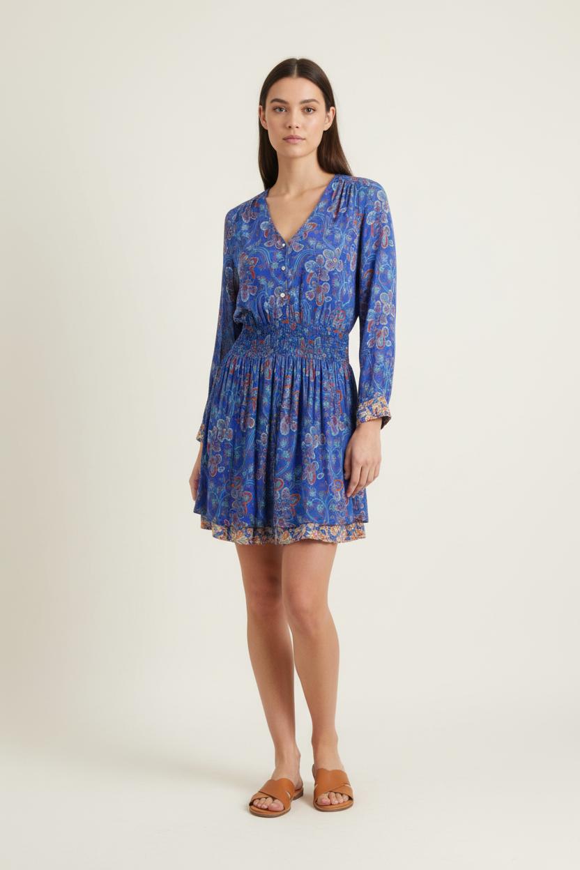 Robe Courte Multicolore - Taille S/36 de la marque Pablo | PARAD84994 - Vendu par Paradigme - Image 1