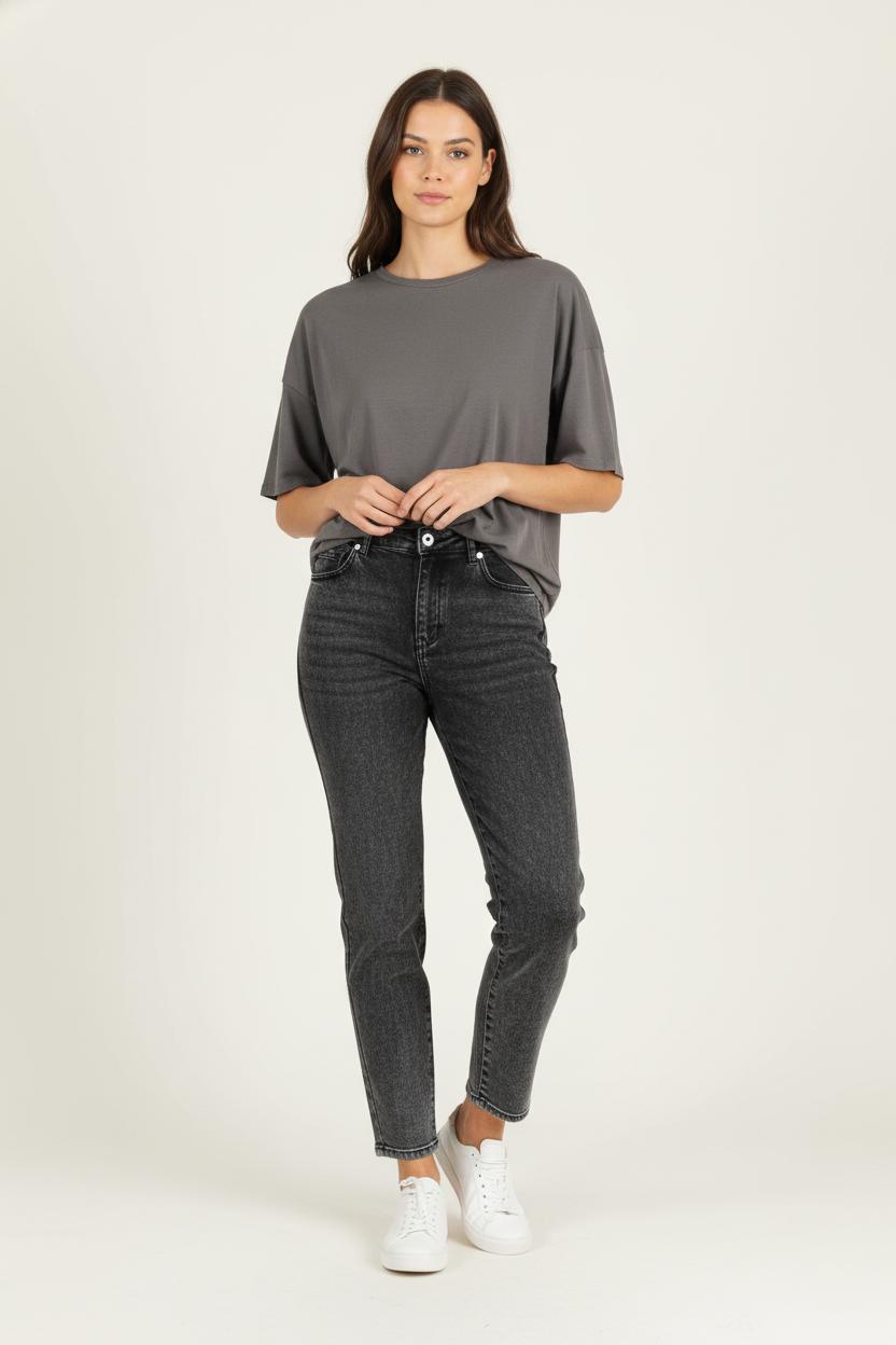 Jean Gris - Taille L/40 de la marque Maje | PARAD84999 - Vendu par Paradigme - Image 1