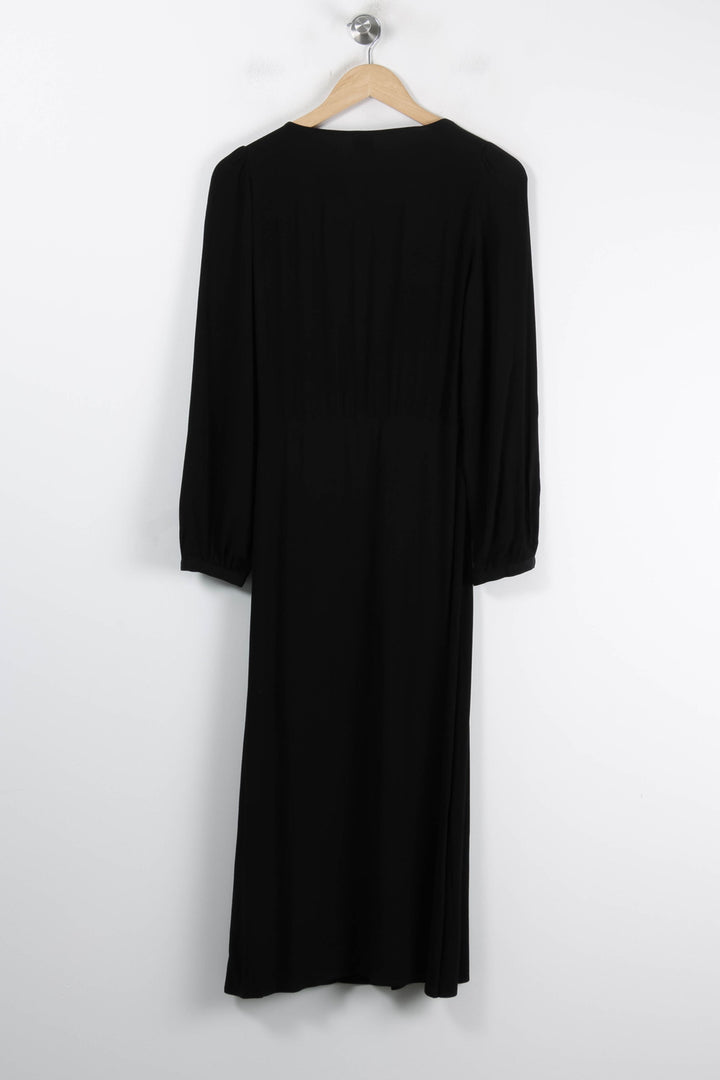 Robe Longue Noire - Taille XS/34 de la marque Des petits hauts | PARAD85000 - Vendu par Paradigme - Image 4