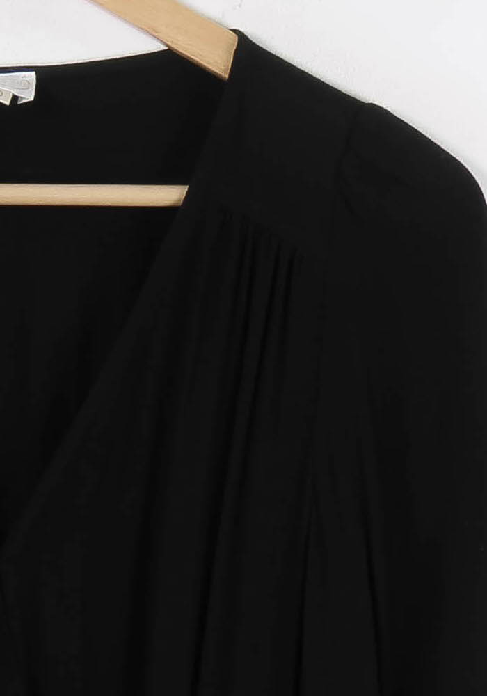 Robe Longue Noire - Taille XS/34 de la marque Des petits hauts | PARAD85000 - Vendu par Paradigme - Image 3