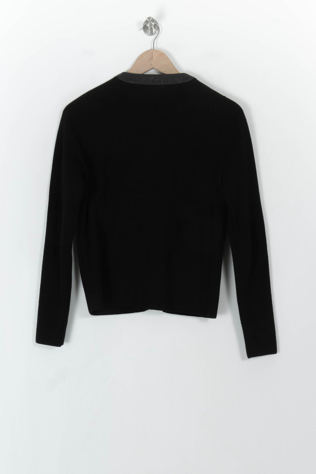 Cardigan Noir - Taille M/38 de la marque Sandro | PARAD85001 - Vendu par Paradigme - Image 5
