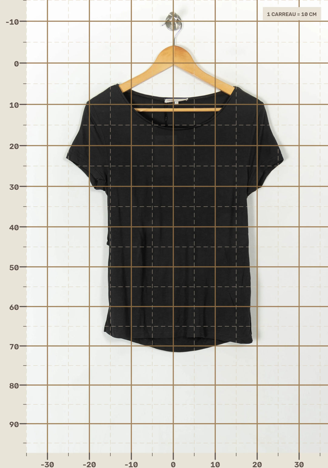 Tee-shirt Gris - Taille S/36 de la marque Maje | PARAD85002 - Vendu par Paradigme - Image 4