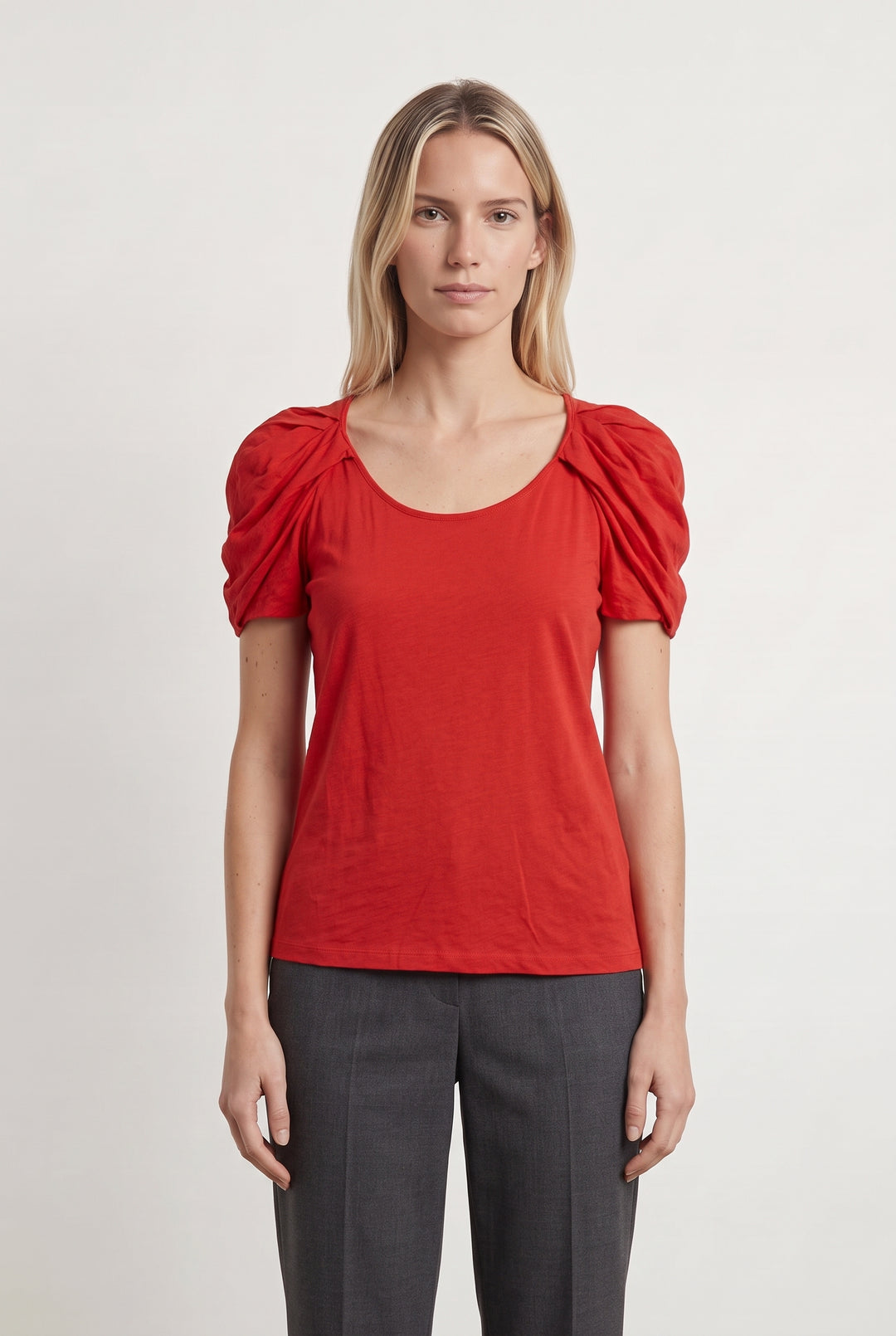 Tee-shirt Rouge - Taille M/38 de la marque Maje | PARAD85004 - Vendu par Paradigme - Image 1