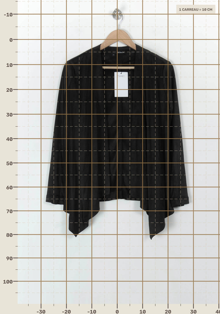Veste Noire - Taille XS/34 de la marque The Kooples | PARAD85009 - Vendu par Paradigme - Image 4