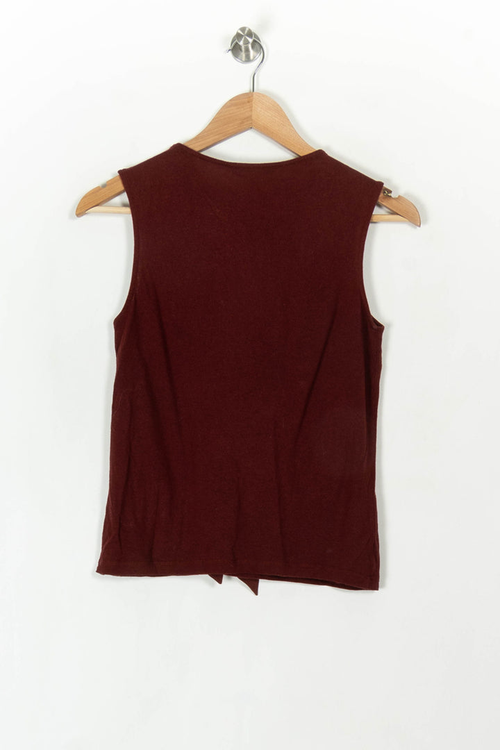 Top Bordeaux - Taille M/38 de la marque Maje | PARAD85012 - Vendu par Paradigme - Image 5