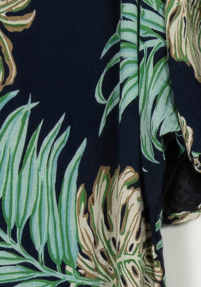 Robe Longue Bleu Marine et Vert - Taille T.U. de la marque American Vintage | PARAD85014 - Vendu par Paradigme - Image 3