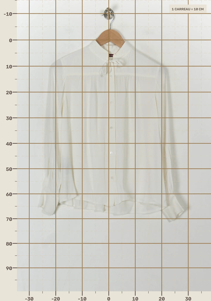 Blouse Blanche - Taille S/36 de la marque Comptoir des Cotonniers | PARAD85024 - Vendu par Paradigme - Image 4