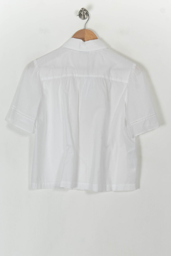 Chemisier Blanc - Taille XS/34 de la marque Comptoir des Cotonniers | PARAD85025 - Vendu par Paradigme - Image 5
