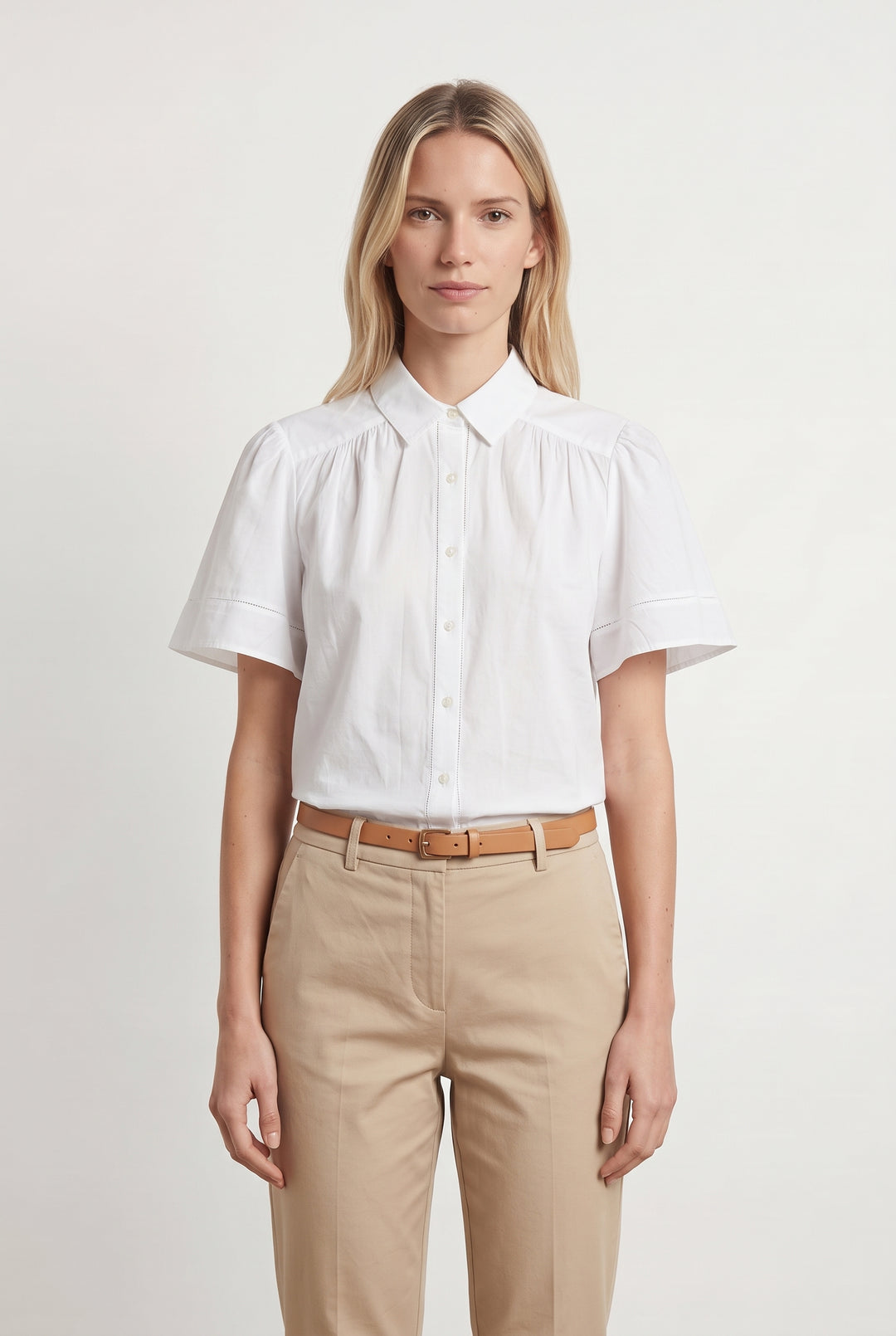 Chemisier Blanc - Taille XS/34 de la marque Comptoir des Cotonniers | PARAD85025 - Vendu par Paradigme - Image 1