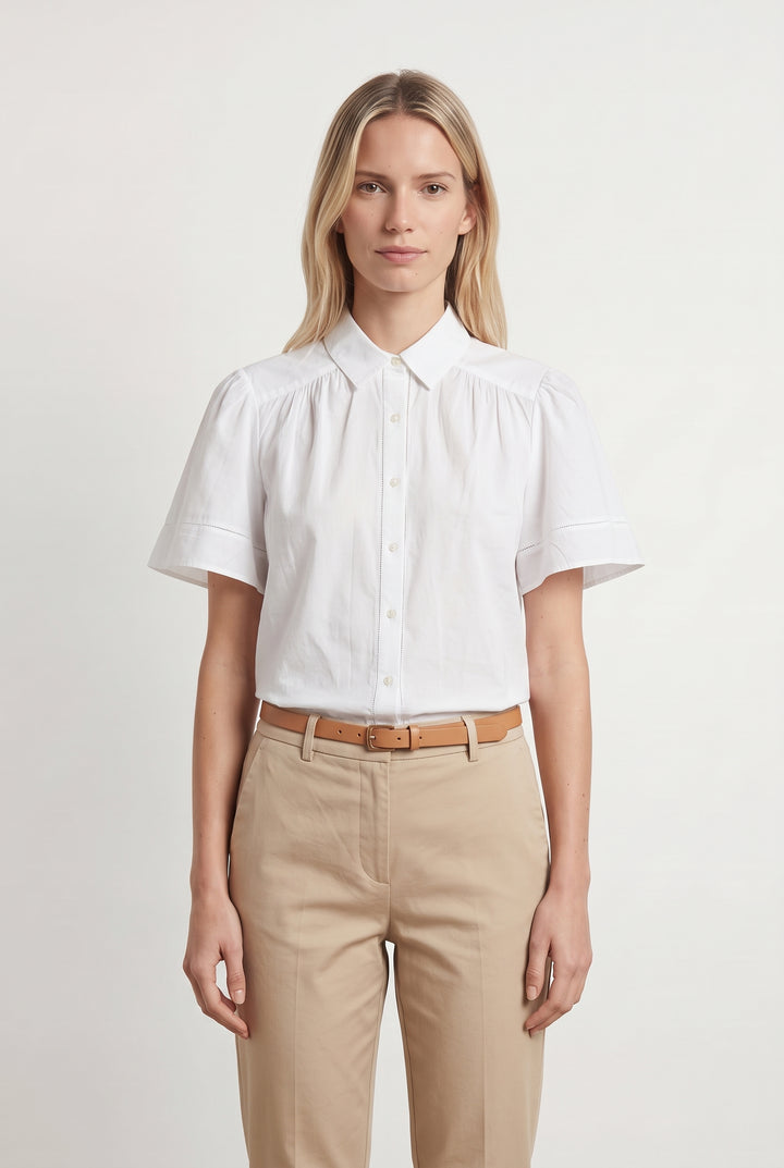 Chemisier Blanc - Taille XS/34 de la marque Comptoir des Cotonniers | PARAD85025 - Vendu par Paradigme - Image 1