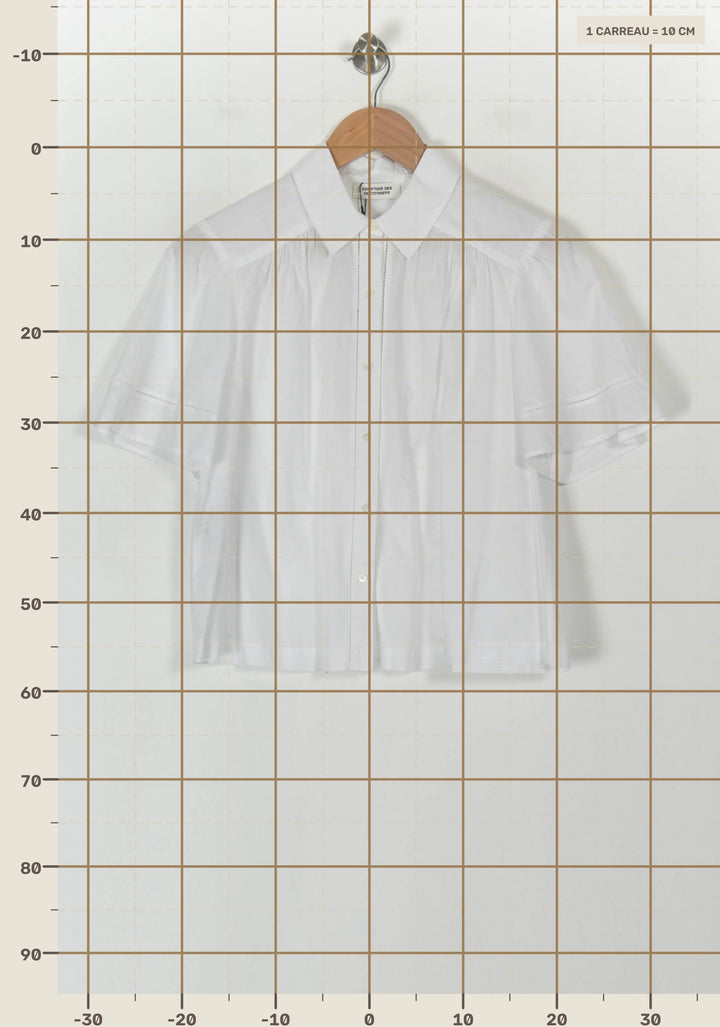 Chemisier Blanc - Taille XS/34 de la marque Comptoir des Cotonniers | PARAD85025 - Vendu par Paradigme - Image 4