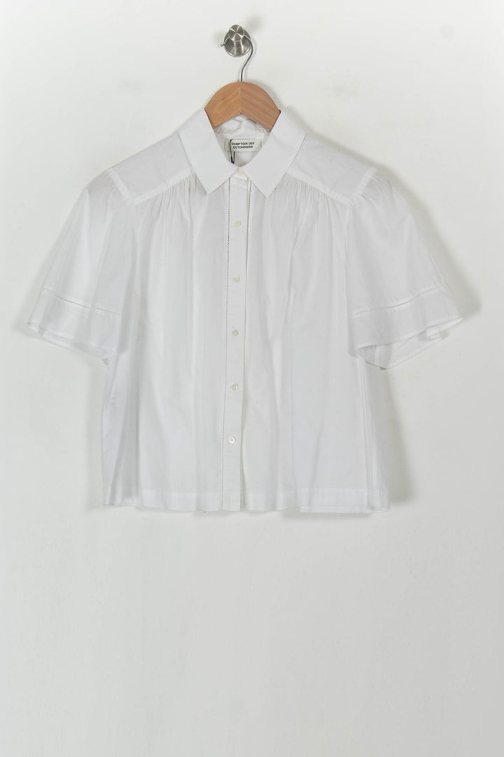 Chemisier Blanc - Taille XS/34 de la marque Comptoir des Cotonniers | PARAD85025 - Vendu par Paradigme - Image 2