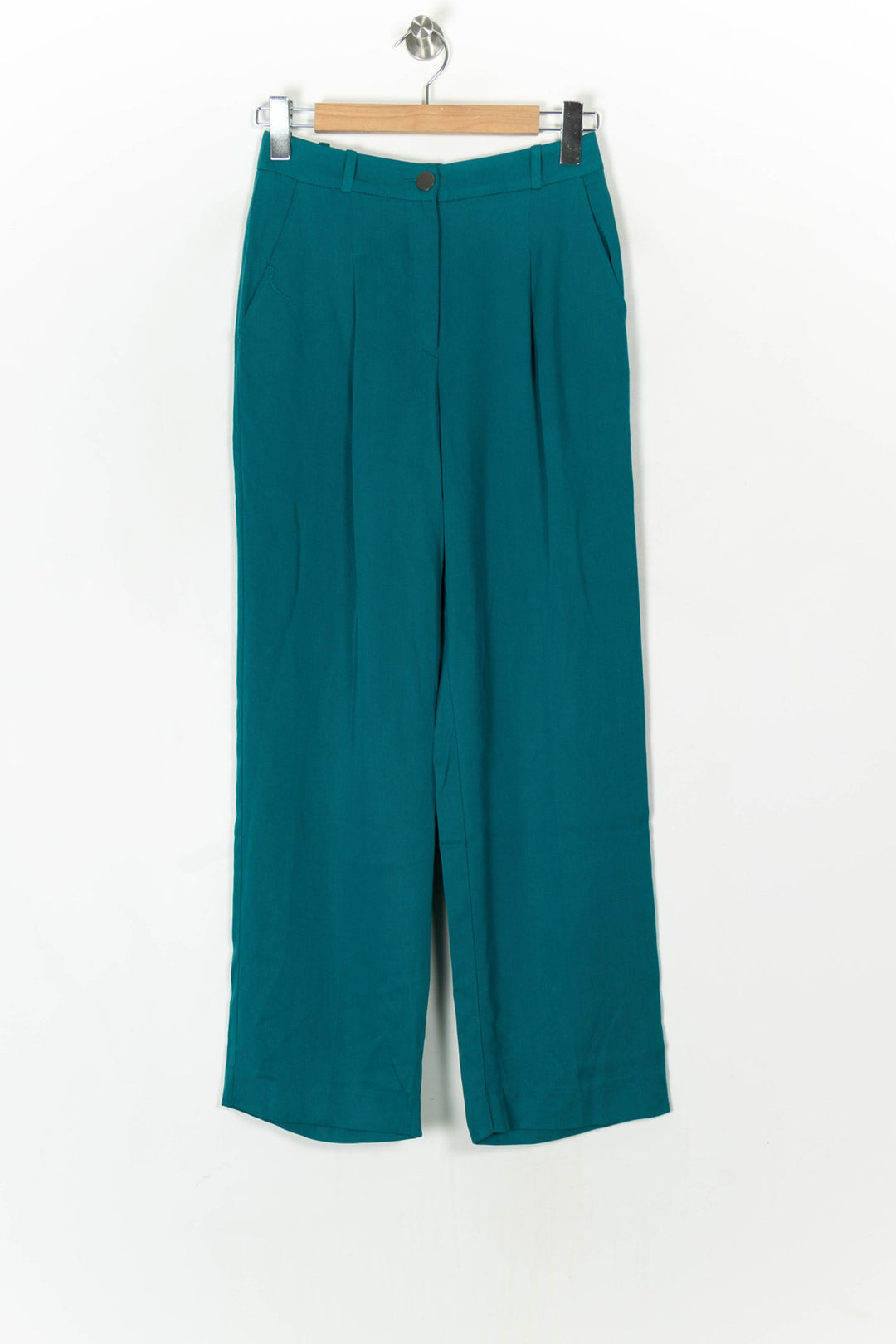 Pantalon Bleu Canard - Taille S/36 de la marque IKKS | PARAD85030 - Vendu par Paradigme - Image 2