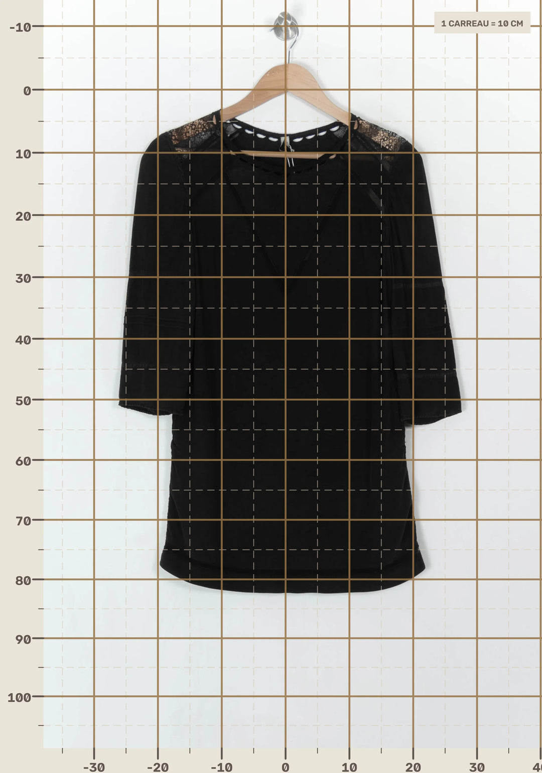 Robe Courte Noire - Taille S/36 de la marque IRO | PARAD85031 - Vendu par Paradigme - Image 4
