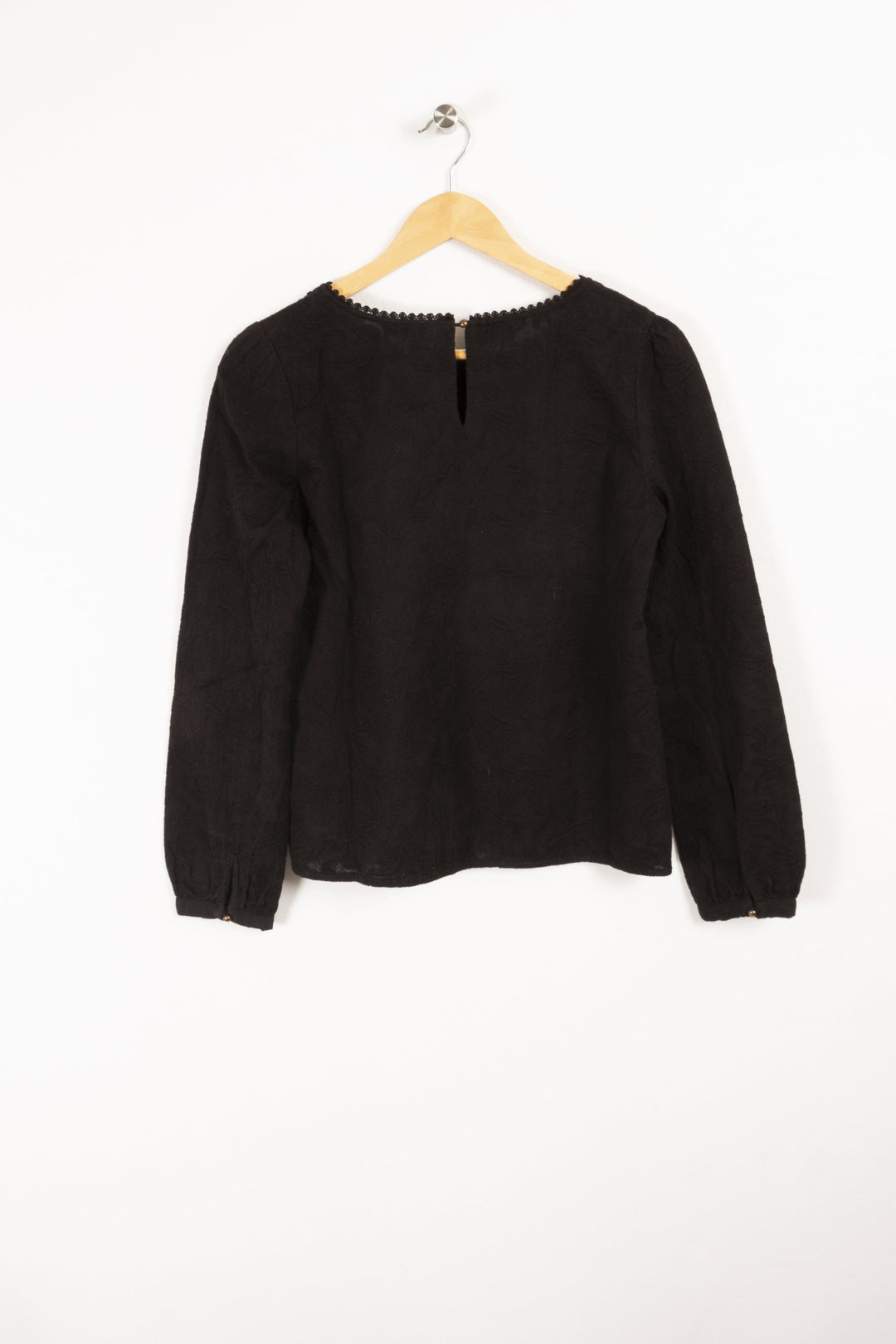 Black winter blouse - M / 38