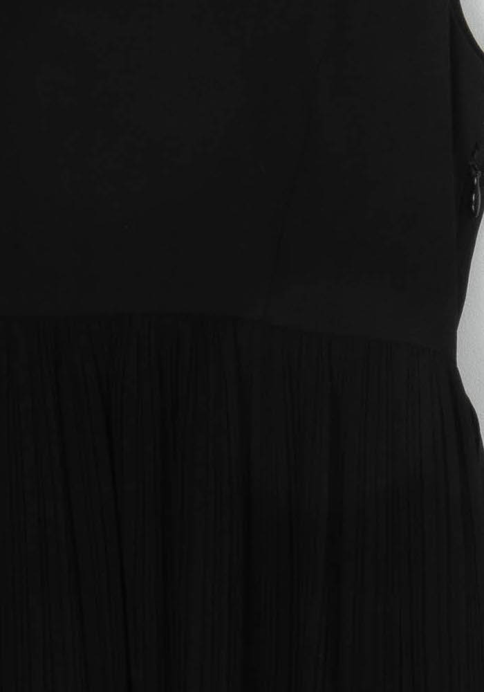 Robe Midi Noire - Taille S/36 de la marque Claudie Pierlot | PARAD85146 - Vendu par Paradigme - Image 3