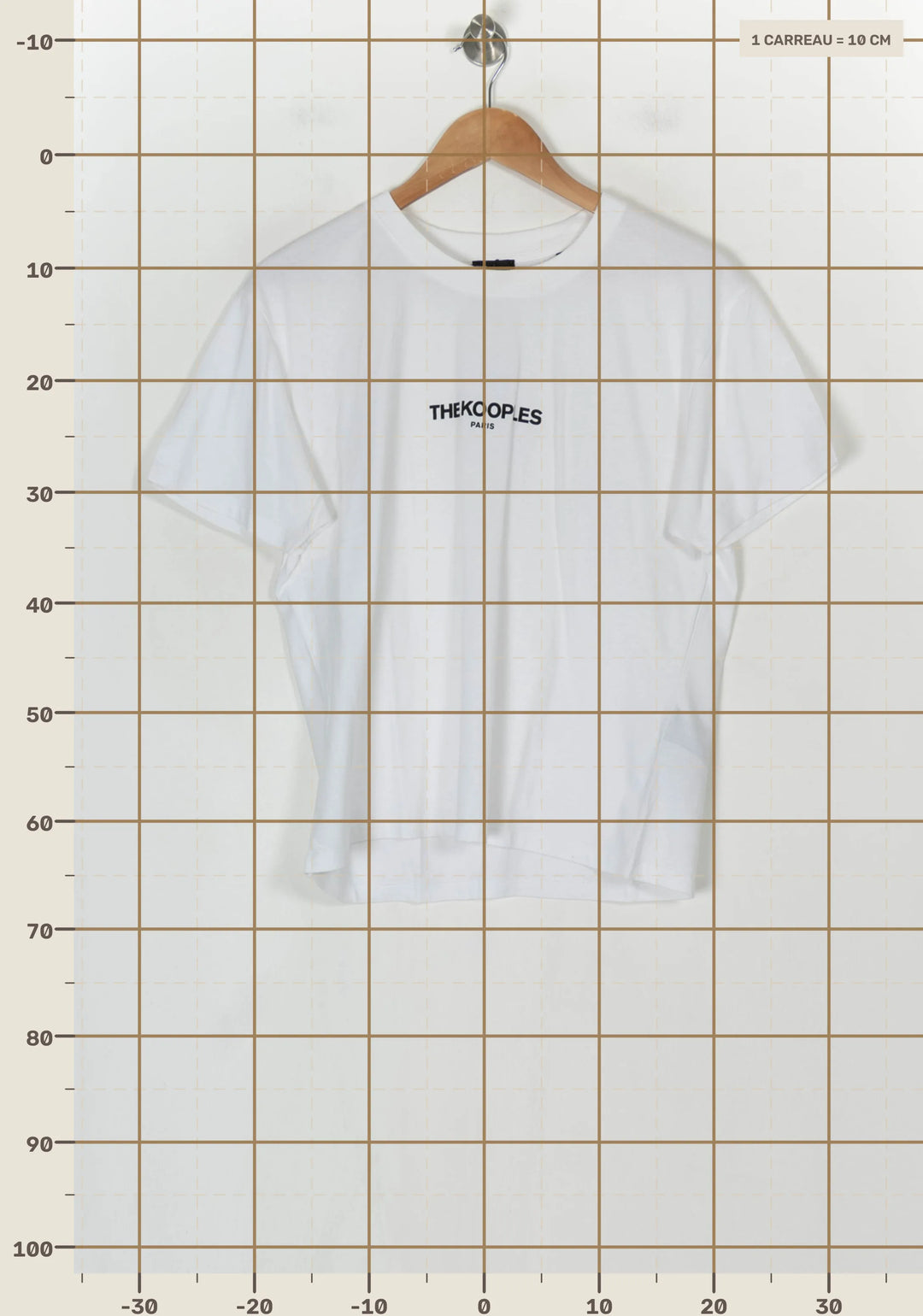 Tee-shirt Blanc - Taille L/40 de la marque The Kooples | PARAD85148 - Vendu par Paradigme - Image 4