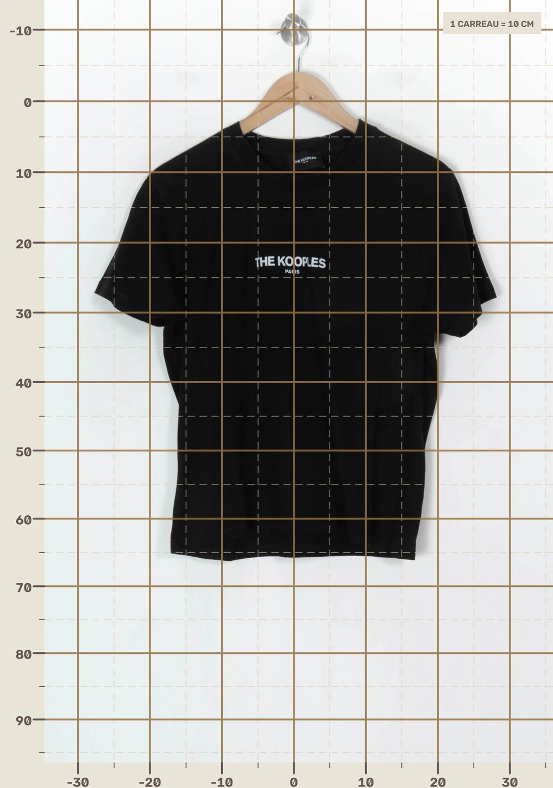 Tee-shirt Noir - Taille M/38 de la marque The Kooples | PARAD85149 - Vendu par Paradigme - Image 4