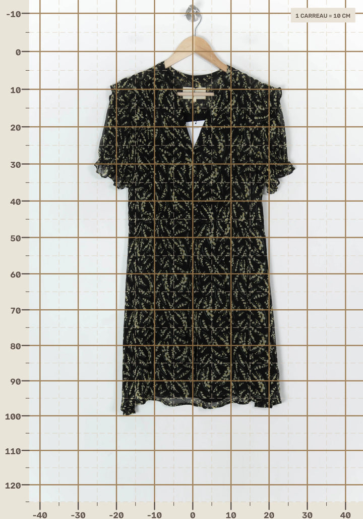 Robe Courte Noire - Taille S/36 de la marque ba&amp;sh | PARAD85151 - Vendu par Paradigme - Image 4