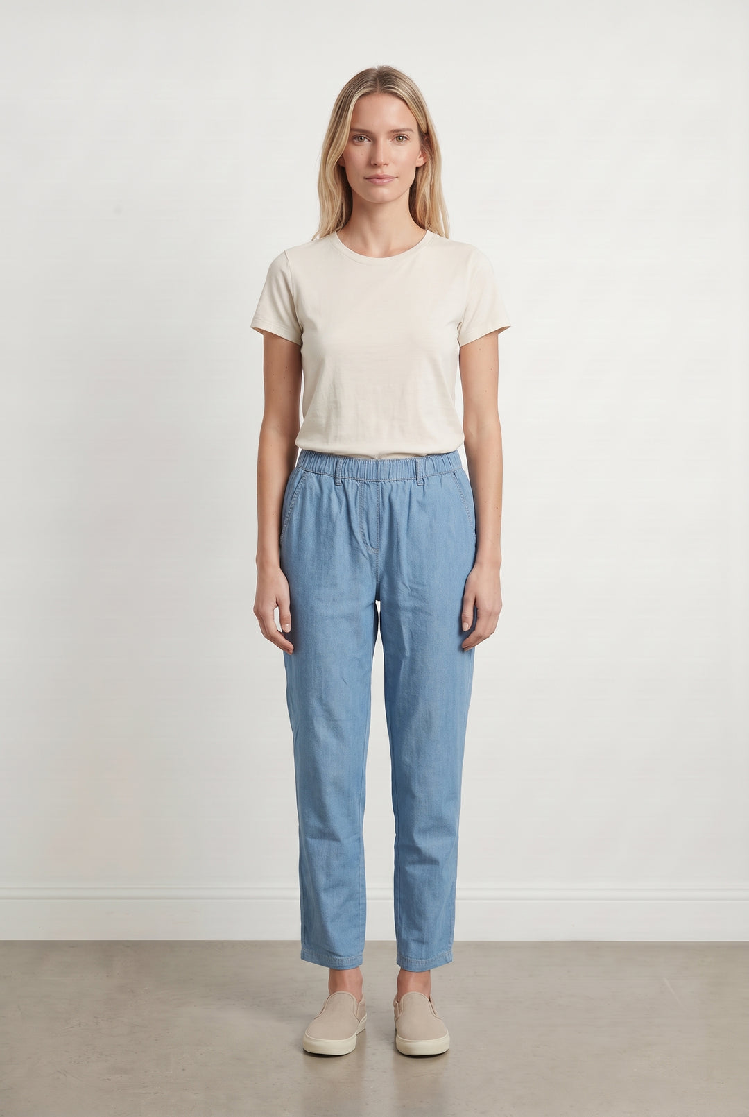 Pantalon Bleu en Jean - Taille S/36 de la marque Caroll | PARAD85161 - Vendu par Paradigme - Image 1