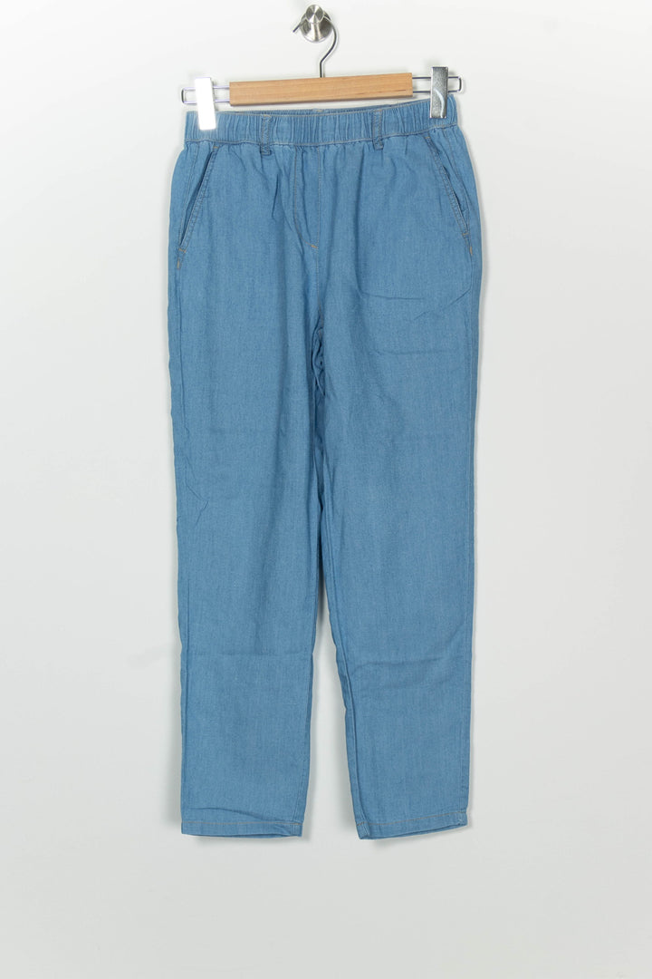 Pantalon Bleu en Jean - Taille S/36 de la marque Caroll | PARAD85161 - Vendu par Paradigme - Image 2