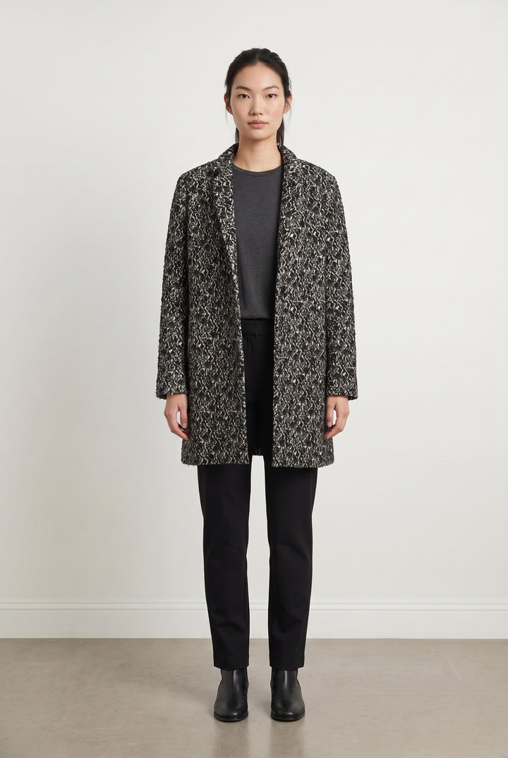 Manteau Noir et Blanc - Taille S/36 de la marque ba&amp;sh | PARAD85162 - Vendu par Paradigme - Image 1