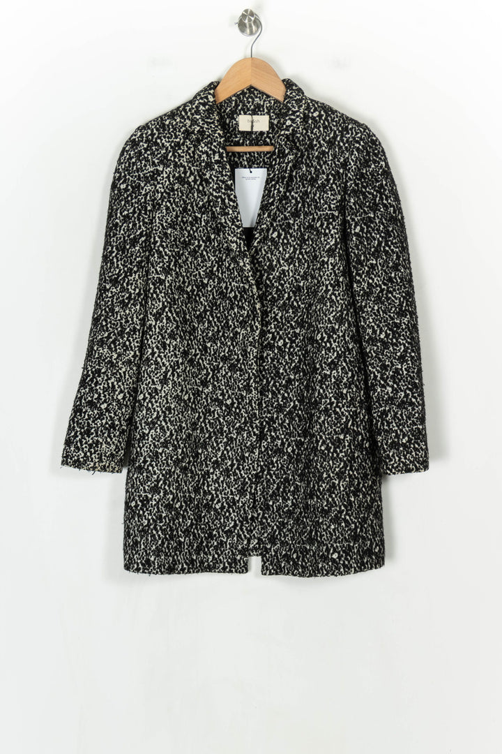 Manteau Noir et Blanc - Taille S/36 de la marque ba&amp;sh | PARAD85162 - Vendu par Paradigme - Image 2
