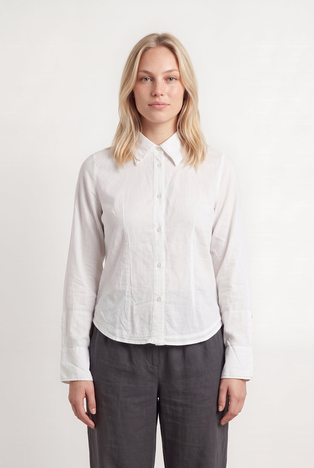 Chemise Blanche - Taille L/40 de la marque IKKS | PARAD85163 - Vendu par Paradigme - Image 1