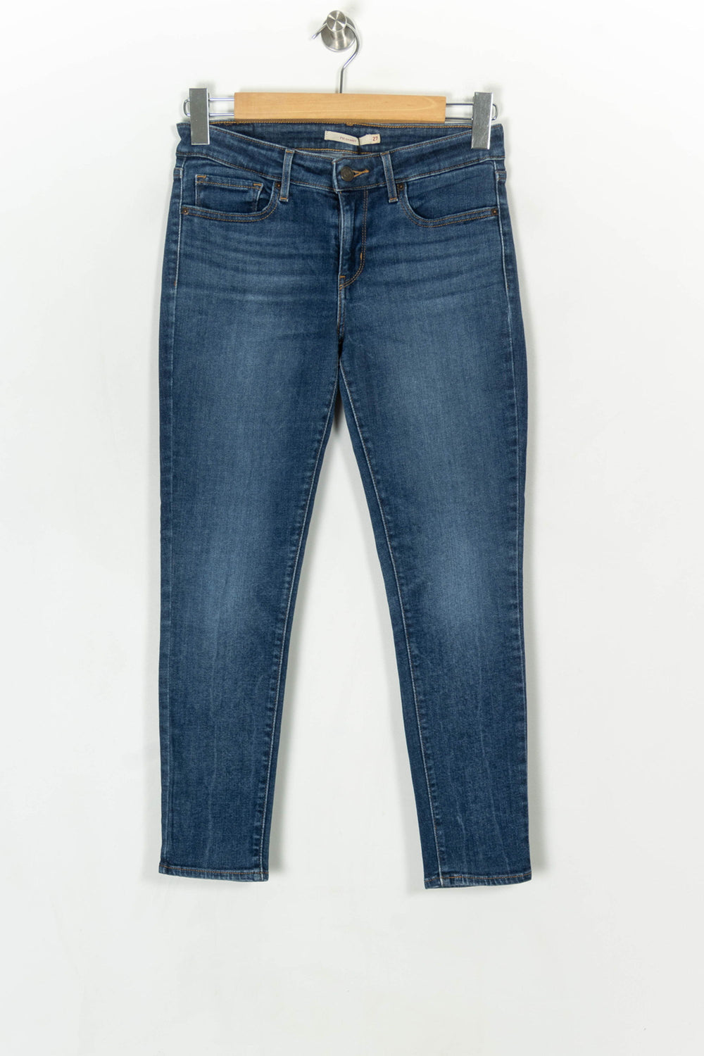 Jean Skinny Bleu - Taille S/36 de la marque Levi's | PARAD85165 - Vendu par Paradigme - Image 2
