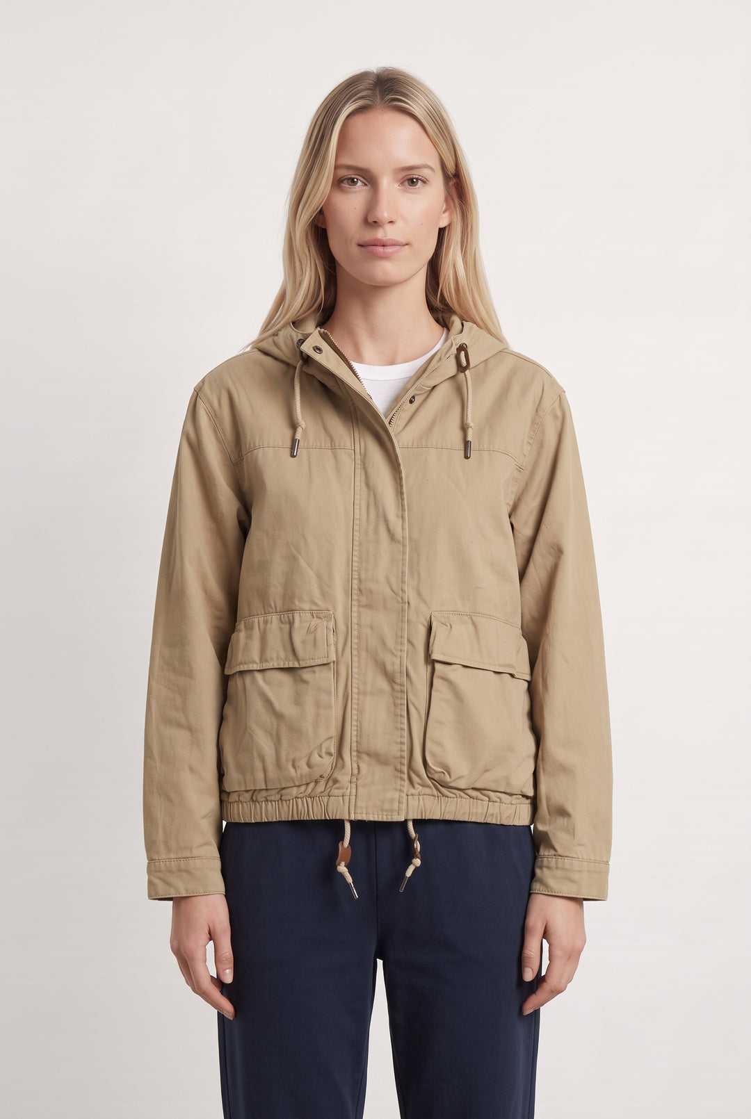 Parka Beige - Taille XS/34 de la marque Levi&