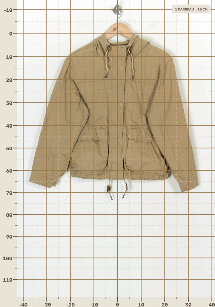 Parka Beige - Taille XS/34 de la marque Levi&