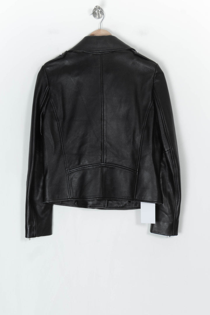 Veste Motard Noire - Taille S/36 de la marque Comptoir des Cotonniers | PARAD85169 - Vendu par Paradigme - Image 5