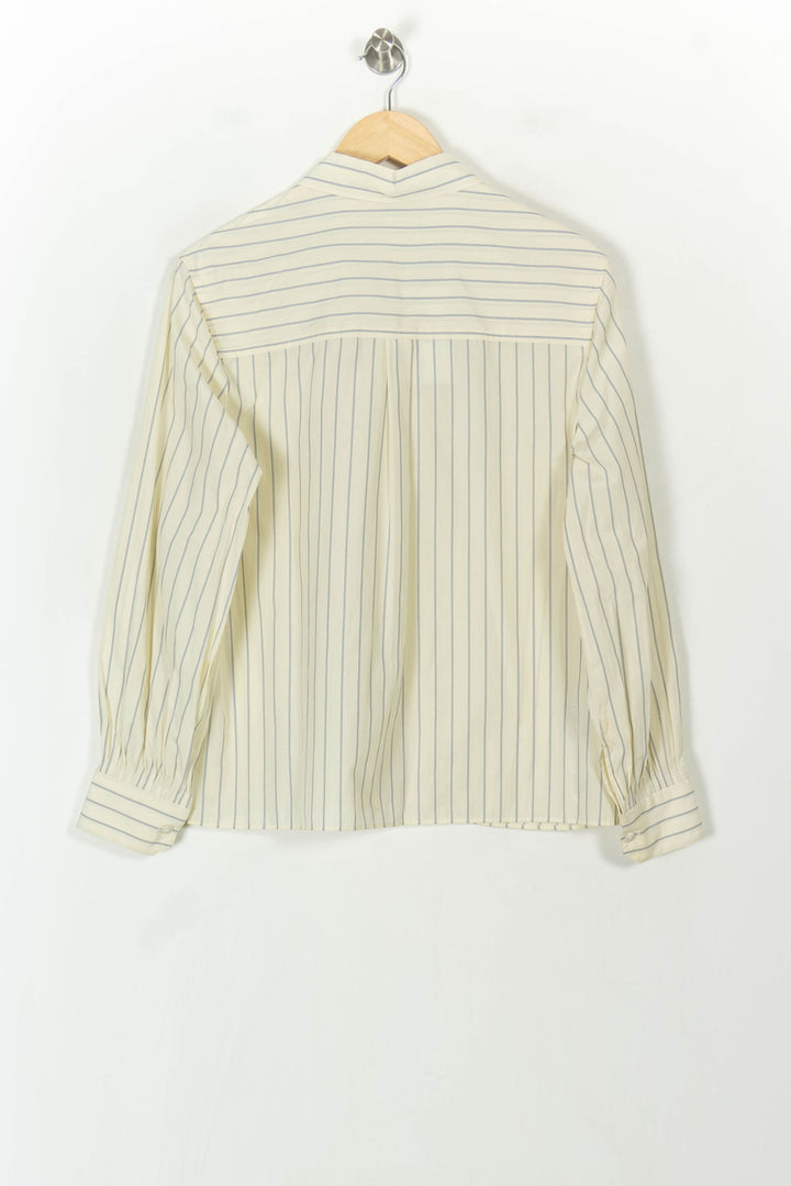 Chemise Rayée Blanche et Bleue - Taille S/36 de la marque Comptoir des Cotonniers | PARAD85173 - Vendu par Paradigme - Image 5