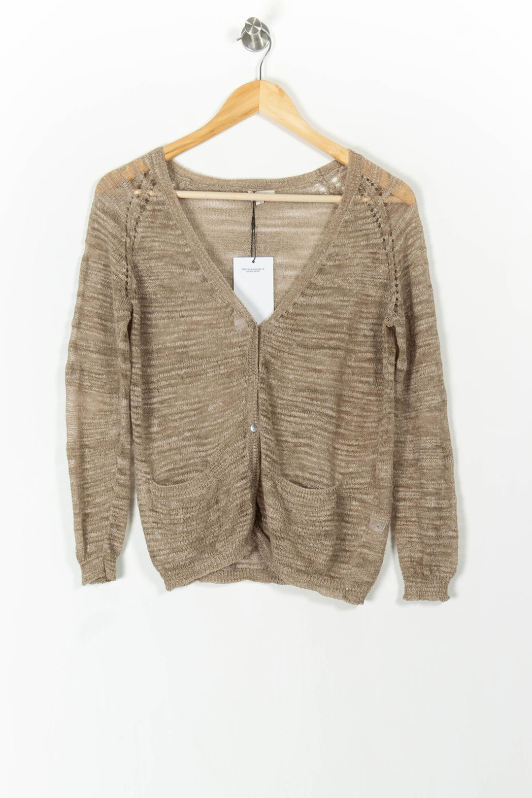 Cardigan Beige - Taille S/36 de la marque Soeur | PARAD85176 - Vendu par Paradigme - Image 2