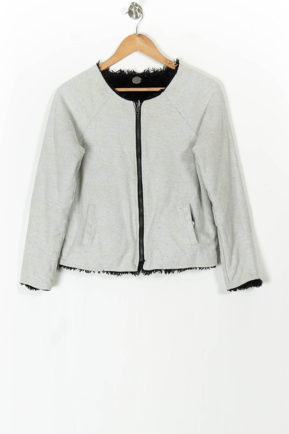 Blouson Beige et Noir - Taille S/36 de la marque Soeur | PARAD85178 - Vendu par Paradigme - Image 2