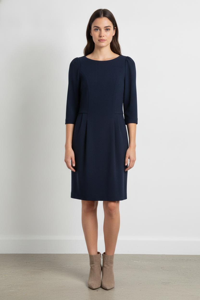 Robe Droite Bleue - Taille S/36 de la marque Paul & Joe | PARAD85179 - Vendu par Paradigme - Image 1