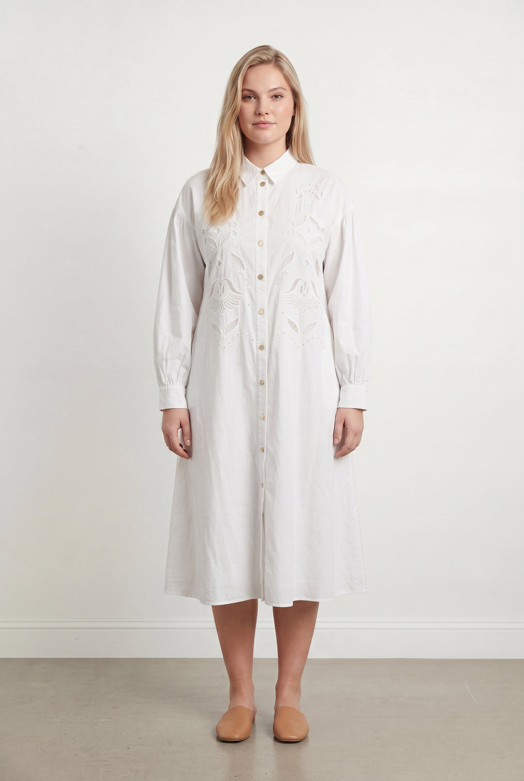 Robe Chemise Blanche - Taille XL/42 de la marque Liu Jo | PARAD85185 - Vendu par Paradigme - Image 1