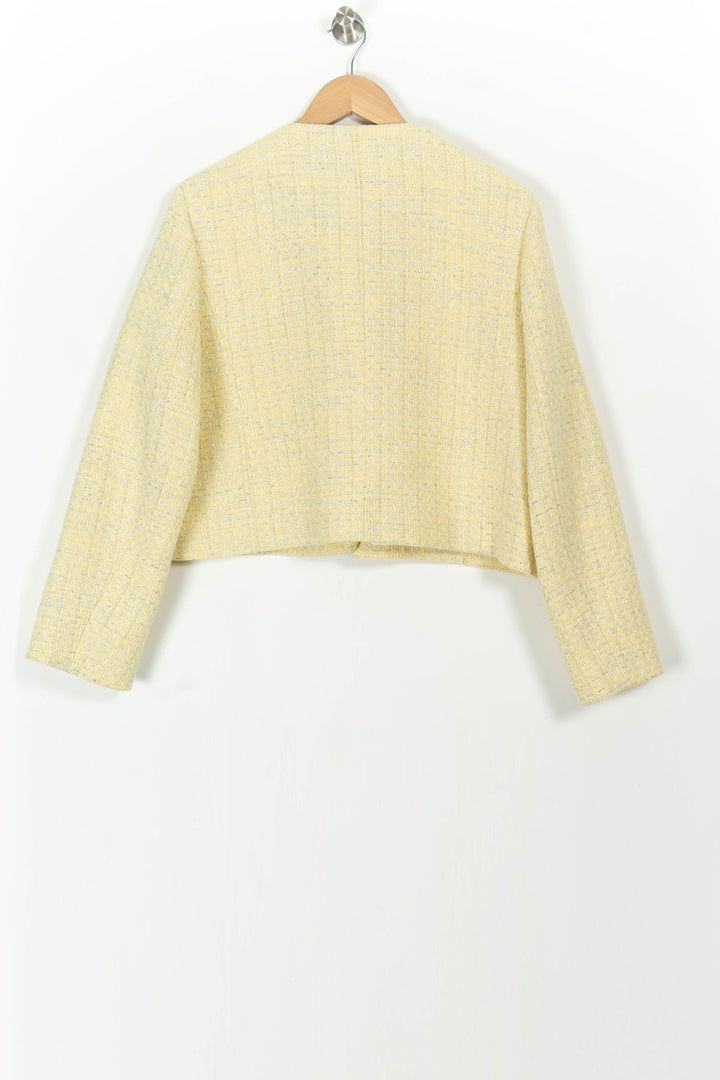 Veste Courte Jaune - Taille XL/42 de la marque Maje | PARAD85193 - Vendu par Paradigme - Image 4